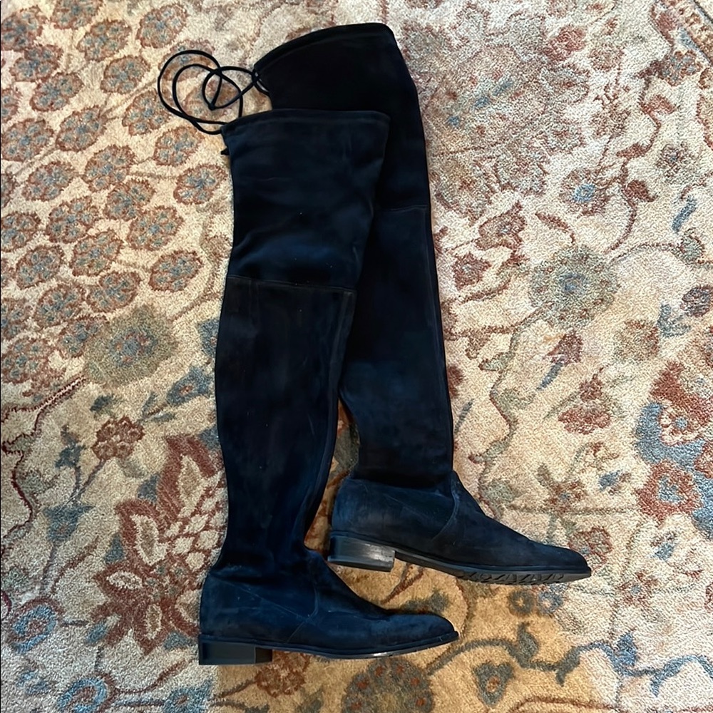 Stuart Weitzman Black Over the Knee Boots